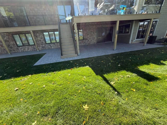 paver patio installed